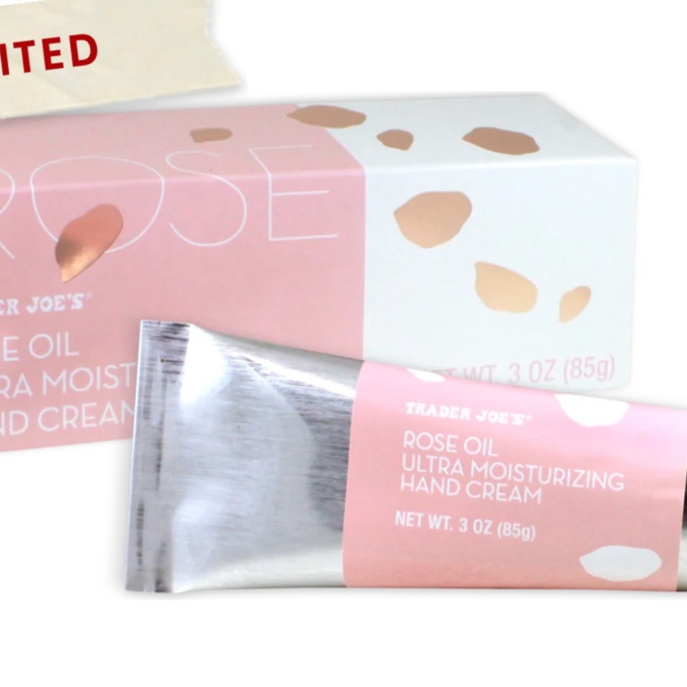 2X New Sealed Trader Joe's Rose Oil Ultra Moisturizing Hand Cream